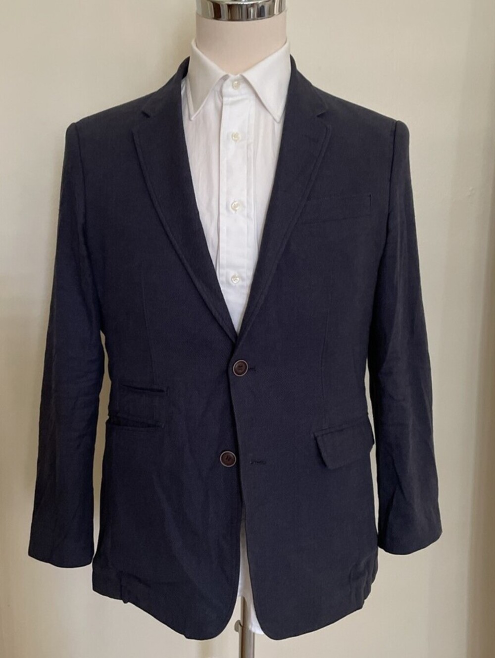 JOSEPH ABBOUD Deconstructed jacket blazer sport coat 38R